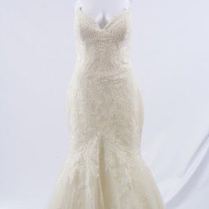 Matthew Christopher Tyler lace bridal gown